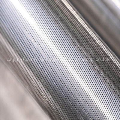 Filtro al carbonio attivo Johnson Strainer Pipe per lo scambio di ioni di acqua nell'industria dello zucchero