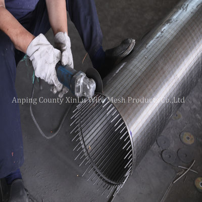 Filtro al carbonio attivo Johnson Strainer Pipe per lo scambio di ioni di acqua nell'industria dello zucchero