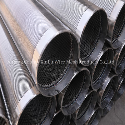 Filtro di connessione terminale NPT a filo Johnson Strainer Pipe Oil Well Screen per la perforazione profonda di pozzi a 200 PSI di pressione