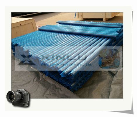 Il cavo di forma di v ha avvolto 316L saldato schermi ss ha scanalato il diametro del micron 33mm del tubo 50
