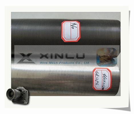 Indennità del tubo del filtro per pozzi DN60 tubo dello schermo scanalato 50 micron per la bevanda