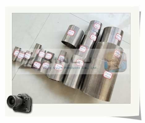 Indennità del tubo del filtro per pozzi DN60 tubo dello schermo scanalato 50 micron per la bevanda