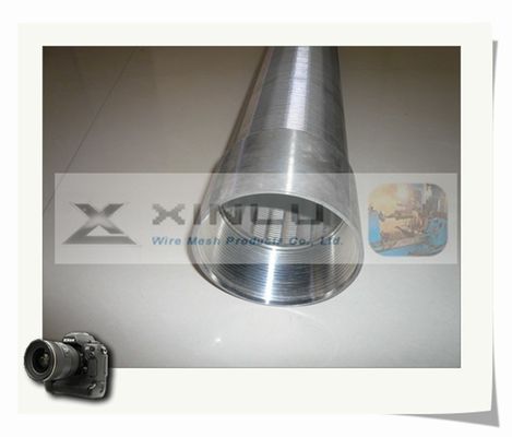 Tubo unito di 219mm di acciaio inossidabile del filtro per pozzi 5.8m di lunghezza di acqua del filo a 8 pollici del filtrante