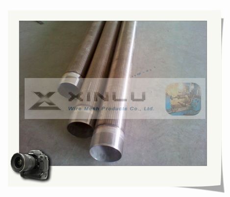 30 - Il cavo del tubo V dello schermo di cavo del cuneo del filtro da 3000 micron ha galvanizzato il tubo del acciaio al carbonio