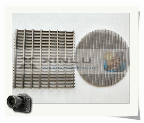 Il pannello dello schermo di cavo del cuneo di profilo ha saldato l'acciaio inossidabile 1.2x2m 3x5mm