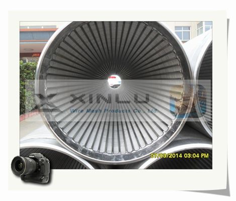 Tubo del filtro per pozzi dell'acqua avvolto cavo 450 PSI che marinano lucidatura elettrolitica