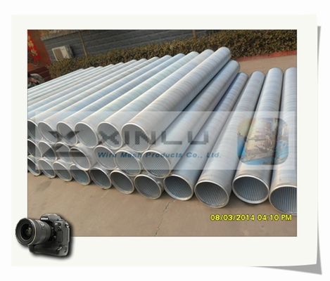 30 - Il cavo del tubo V dello schermo di cavo del cuneo del filtro da 3000 micron ha galvanizzato il tubo del acciaio al carbonio