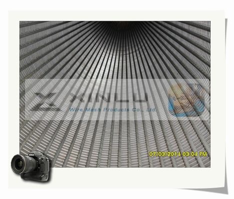 Tubo del filtro per pozzi dell'acqua avvolto cavo 450 PSI che marinano lucidatura elettrolitica