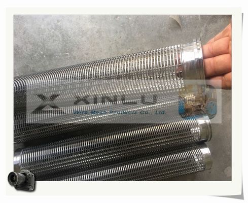 il tubo dello schermo di cavo del cuneo di 114mm interamente ha saldato corrosione del tubo di acciaio inossidabile 304 l'anti