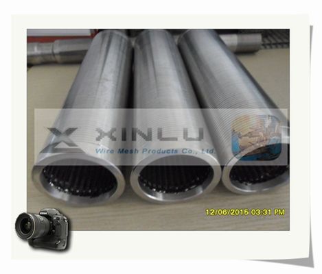 Tubi del filtro per pozzi dell'acqua di controllo della sabbia tubo di corrosione di spessore di 11mm - di 5 anti