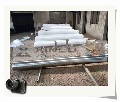 Tubo filtrante infilato d'asciugamento dell'acqua di Johnson Groundwater SS304 del tubo del metallo