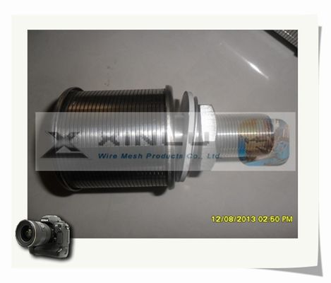 1,5 il cavo di Ton Sand Water Filter Nozzles ha avvolto la scanalatura 57mm DN di 0.2mm
