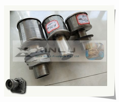 1,5 il cavo di Ton Sand Water Filter Nozzles ha avvolto la scanalatura 57mm DN di 0.2mm