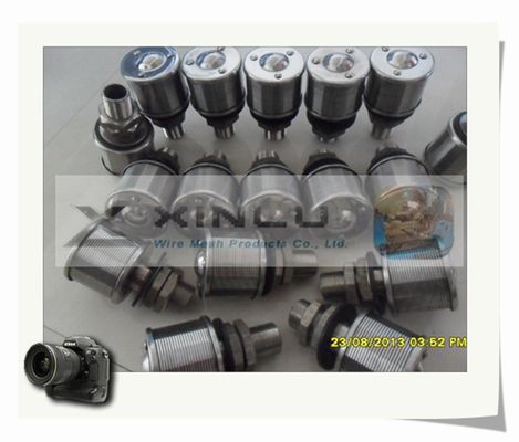 1,5 il cavo di Ton Sand Water Filter Nozzles ha avvolto la scanalatura 57mm DN di 0.2mm