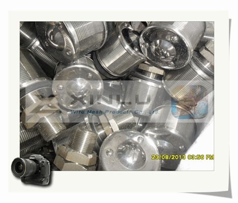1,5 il cavo di Ton Sand Water Filter Nozzles ha avvolto la scanalatura 57mm DN di 0.2mm