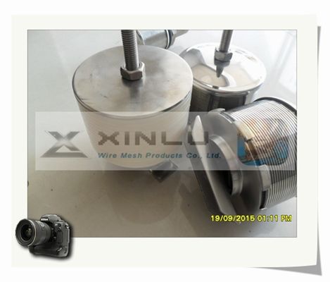 Il cavo doppio Johnson Screen Nozzle SS316L IL DN 82mm del cuneo di flusso ha personalizzato