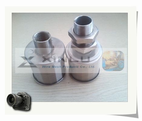 Il filtro da acqua di acciaio inossidabile dota M24 d'un polverizzatore avvolto ha infilato 1 Ton Flow Rate