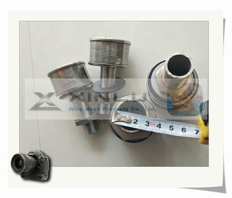 Il filtro da acqua di acciaio inossidabile dota M24 d'un polverizzatore avvolto ha infilato 1 Ton Flow Rate