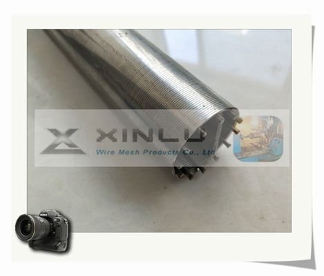 Tubo SS201 dello schermo di cavo del cuneo del pozzo d'acqua diametro di 500mm - di 80mm