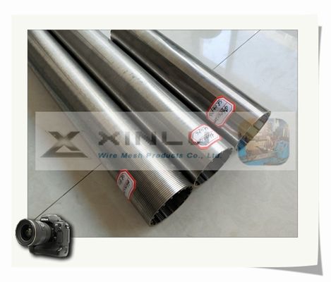 il tubo dello schermo di cavo del cuneo di 114mm interamente ha saldato corrosione del tubo di acciaio inossidabile 304 l'anti