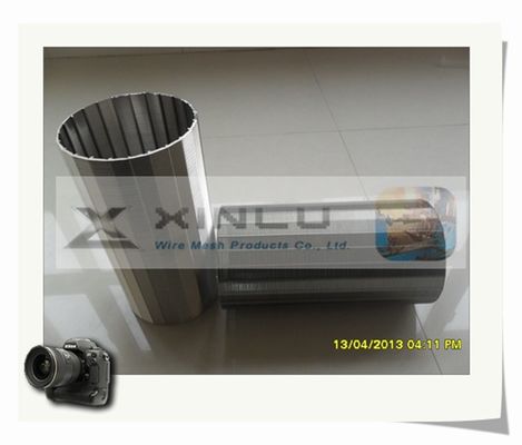 il tubo dello schermo di cavo del cuneo di 114mm interamente ha saldato corrosione del tubo di acciaio inossidabile 304 l'anti