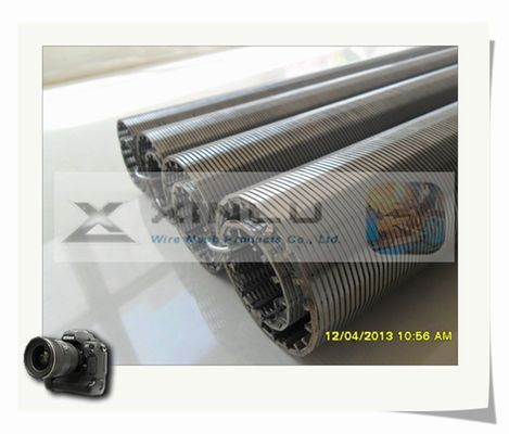Tubo SS201 dello schermo di cavo del cuneo del pozzo d'acqua diametro di 500mm - di 80mm