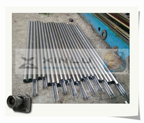 Il cavo del tubo del filtro per pozzi dell'acqua del filtrante ha avvolto il tubo del filtro di forma di v di SS304L