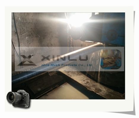 Il cavo del tubo del filtro per pozzi dell'acqua del filtrante ha avvolto il tubo del filtro di forma di v di SS304L