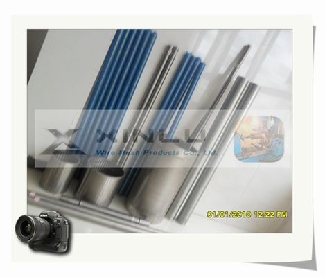 Il cavo del tubo del filtro per pozzi dell'acqua del filtrante ha avvolto il tubo del filtro di forma di v di SS304L