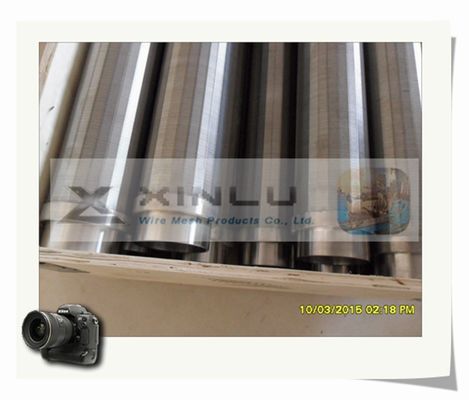 Tubo filettato di acciaio inossidabile di Johnson Rust Resistant Pipe SS321 316 per il filtro dalla pompa