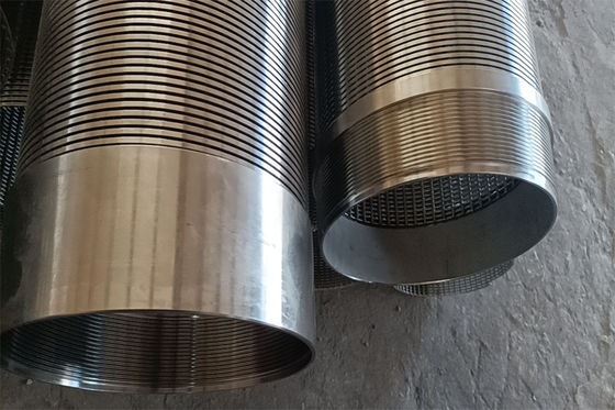 3&quot; 4&quot; asta di perforazione non magnetica del pozzo d'acqua del tubo SS304L SS316L dello schermo di cavo del cuneo