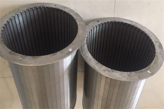 Lo schermo di cavo liquido del cuneo convoglia l'elemento filtrante di acciaio inossidabile 304 316