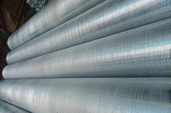 Il controllo della sabbia degli schermi avvolto cavo di Q195 Q235 convoglia in profondità bene 10Inch