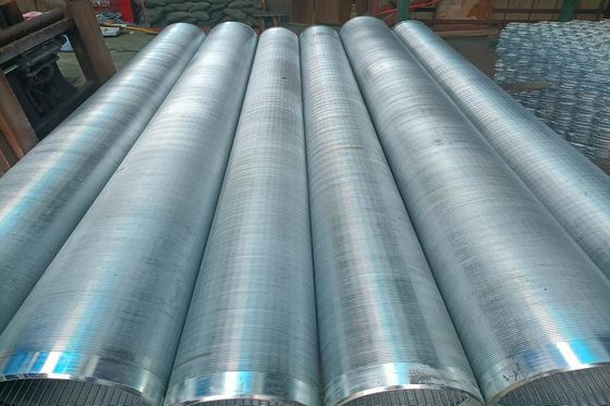 Il controllo della sabbia degli schermi avvolto cavo di Q195 Q235 convoglia in profondità bene 10Inch