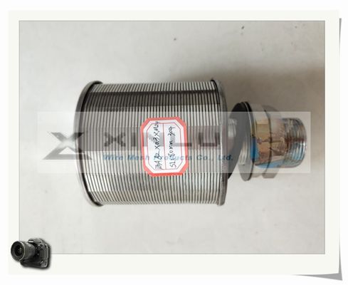 Il filtro da acqua del cavo del cuneo di Hastelloy dota la grande testa d'un polverizzatore Johnson For Filter Resin