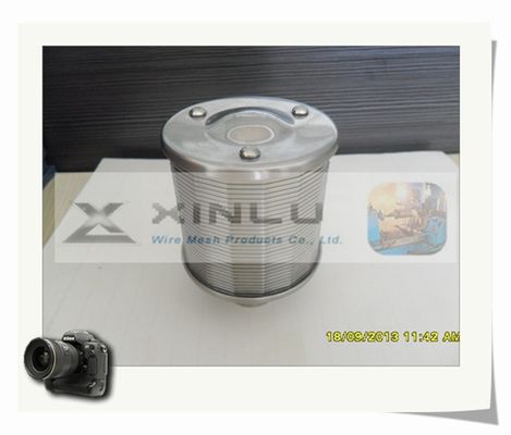 » Ugello durevole del filtro da trattamento delle acque della scanalatura 316L dell'ugello 0.25mm del filtro a sabbia G3/4