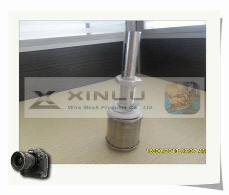 Il filtro da acqua dello schermo di acciaio inossidabile dota la valutazione d'un polverizzatore di flusso della ferita 0.15-10mm del cavo