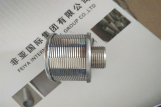 SS316L Johnson Water Filter Nozzles 2&quot; ugello del filtro di lunghezza di DN 2-1/8»