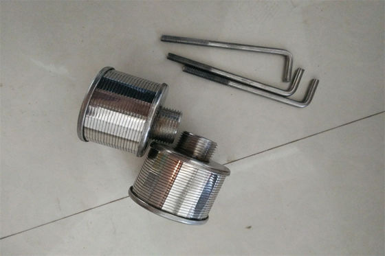 SS316L Johnson Water Filter Nozzles 2&quot; ugello del filtro di lunghezza di DN 2-1/8»