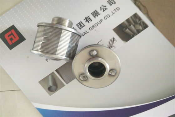 SS316L Johnson Water Filter Nozzles 2&quot; ugello del filtro di lunghezza di DN 2-1/8»