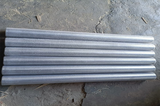 Metropolitana del filtro su misura anti ruggine da SUS316 Johnson Wedge Wire Screen DN 60mm