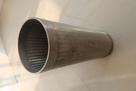 Acciaio inossidabile 304 Johnson schermi filtri per pozzi d'acqua 12-3/4 "Vee Wire