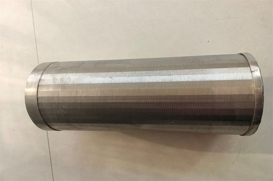 Metropolitana dello schermo di cavo del cuneo di corrosione del filtro da acciaio inossidabile della sabbia anti