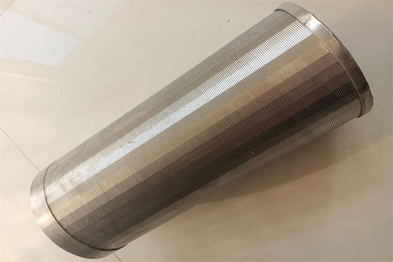 Metropolitana dello schermo di cavo del cuneo di corrosione del filtro da acciaio inossidabile della sabbia anti