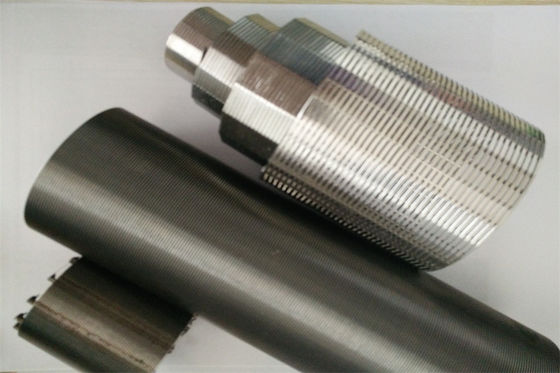 Tenditore non d'ostruzione del cuneo di divisione dell'acqua del filtro da acciaio inossidabile