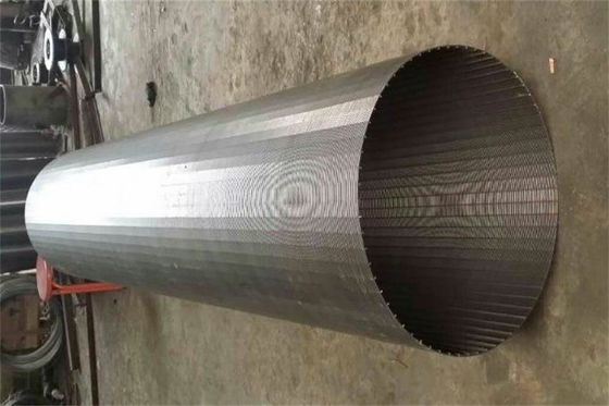 lunghezza continua AISI 316 Johnson Well Screen dello schermo 4m della scanalatura di 0.1mm