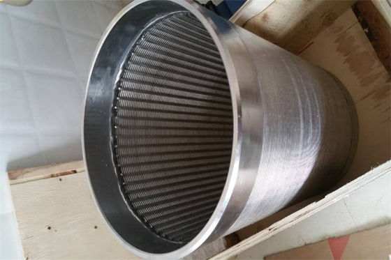 lunghezza continua AISI 316 Johnson Well Screen dello schermo 4m della scanalatura di 0.1mm