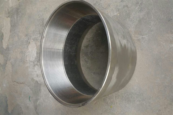lunghezza continua AISI 316 Johnson Well Screen dello schermo 4m della scanalatura di 0.1mm