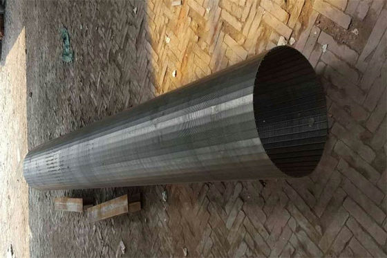 lunghezza continua AISI 316 Johnson Well Screen dello schermo 4m della scanalatura di 0.1mm