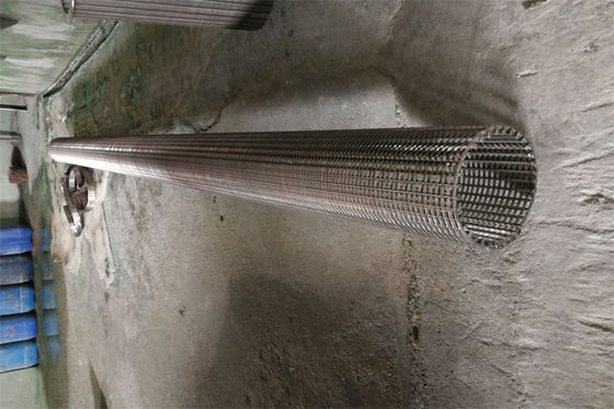 DN 20 - il controllo della sabbia di 1000mm scherma 2000 tubi d'acciaio saldati spirale del cavo del micron V